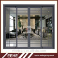 Nuevo diseño de puerta revestida de aluminio con revestimiento de aluminio Etiopía puerta de aluminio